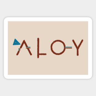 Aloy (color) Sticker